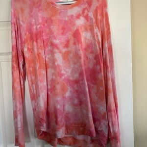 Athleta Tie-Dye Long Sleeve Shirt